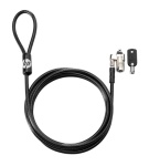 HP - Cavo con lucchetto Hp T1A62AA Keyed Cable Lock 10 Mm Black Black
