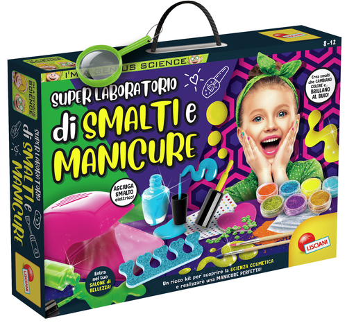 Superlaboratorio di smalti e manicure Lisciani 97395 I'M A GENIUS