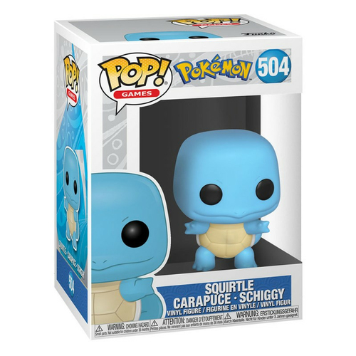 Funko Pokémon Squirtle 504 Personaggio collezione Funko Pop Games Pokémon Squirtle 504 50402