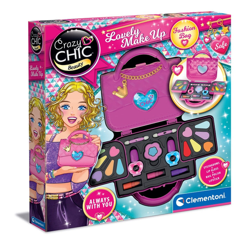 Trousse Lovely Make Up Clementoni 18743 CRAZY CHIC
