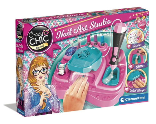 Trucchi giocattolo Clementoni 18730 CRAZY CHIC Nail Art Studio