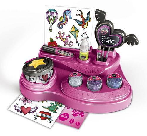 Gioco creativo Clementoni 18733 CRAZY CHIC Crazy Tatoo