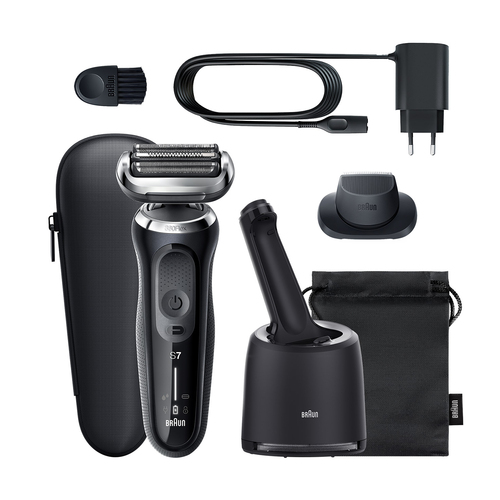 Rasoio barba Braun 71 N7200CC SERIES 7 360 Flex Black e Silver