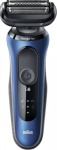 BRAUN - Rasoio barba Braun 61 B1200S SERIES 6 Sensoflex Blu e Nero