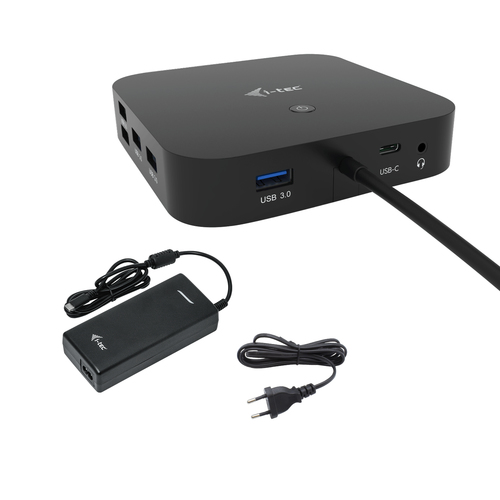 HUB i tec C31HDMIDPDOCKPD100 Docking Station con Pd 100W Black Black