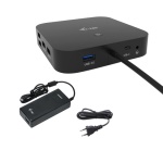 i-tec - HUB i tec C31HDMIDPDOCKPD100 Docking Station con Pd 100W Black Black