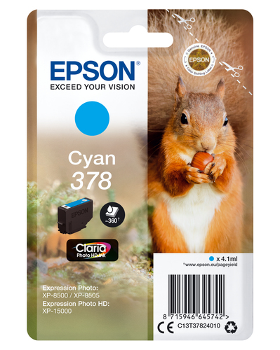 Cartuccia stampante Epson C13T37824010 CLARIA 378