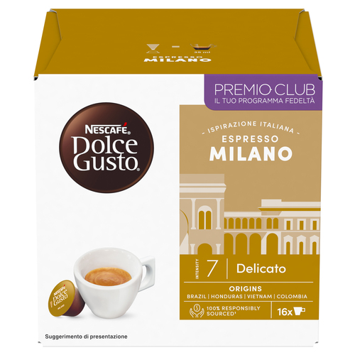 Capsule Nescafè 12526229 DOLCE GUSTO Espresso Milano