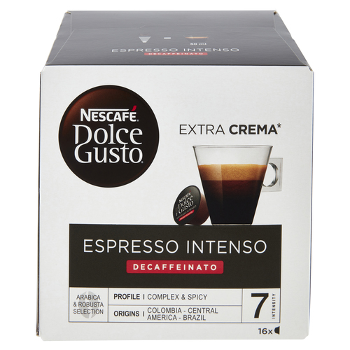 Capsule Nescafè 12523861 DOLCE GUSTO Espresso Intenso