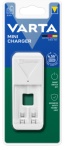 VARTA - Caricabatterie Varta 57656101401 MINI CHARGER Bianco Bianco