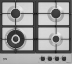 BEKO - Piano cottura gas Beko 7751688318 PRACTICLEAN Hiaw64225Sxe Inox