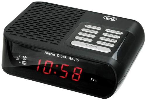 Trevi RC 827D bk Radiosveglia Trevi 0082700 RC 827D bk nero