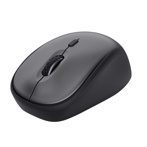 Mouse Trust 24549 YVI+ Wireless Eco Black e Gray Black e Gray
