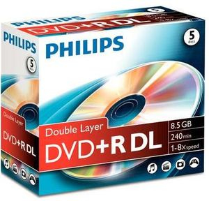 Philips Jewel case Supporti registrabili Philips DR8S8J05C/00 Jewel case