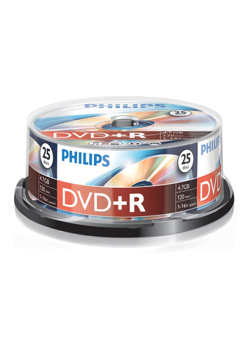 Supporti registrabili Philips DR4S6B25F 00 Spindle