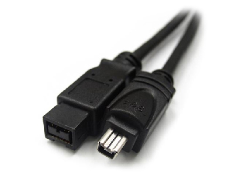 Cavo Firewire Hamlet XZCFWB9A4180 800 9 Pin 400 4 Pin Black Black