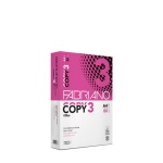 Fabriano - Fabriano Copy 3 office, Stampa laser/inkjet, A4 (210x297 mm), Opaco, 500 fogli, 80 g/mÂ², Bianco