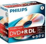 PHILIPS - Supporti registrabili Philips DR8S8J05C/00 Jewel case