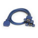 Startech.Com - Cavo adattatore Startech.Com USB3SPNLAFHD Pannello Usb 3.0 Blue Blue