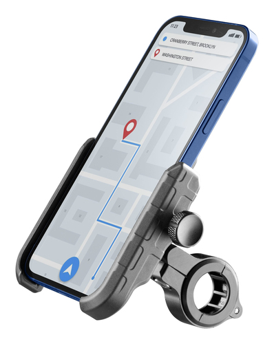 Cellular Line Rider Steel Supporto smartphone bici Cellular Line MOTOHOLDERALUK Rider Steel Blac