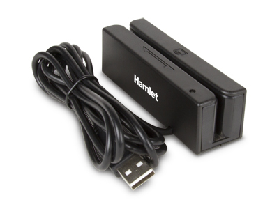 Lettore smart card Hamlet HURMAG3 Tessere a Banda Magnetica 1 2 3 Trac