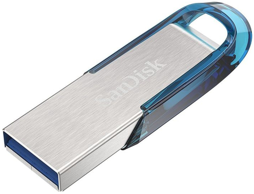 Chiavetta USB Sandisk SDCZ73 032G G46B ULTRA Flair Blue e Silver