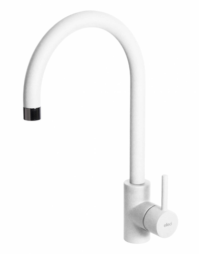 Miscelatore lavello Elleci MKKCLO96 CLOUD Bianco