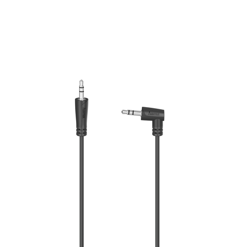 Cavo Jack 3.5 Hama 00205286 Plug 90 Nero Nero