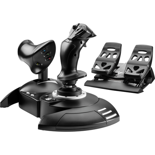Joystick simulatore volo Thrustmaster 4460211 T FLIGHT Full Kit Black 