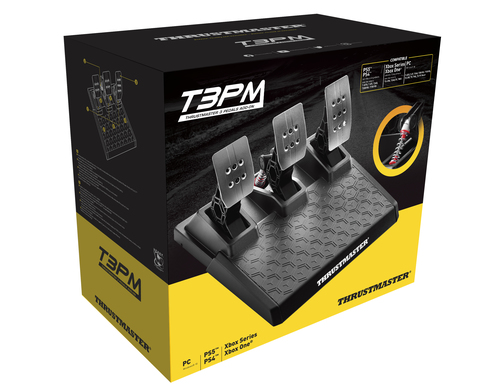 Pedaliera simulatore guida Thrustmaster 4060210 T3Pm Black e Silver