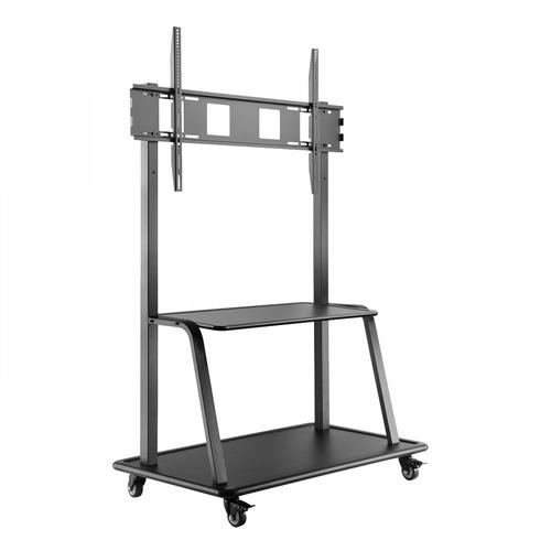 Carrello monitor V7 TVCART3 Robusto Black Black