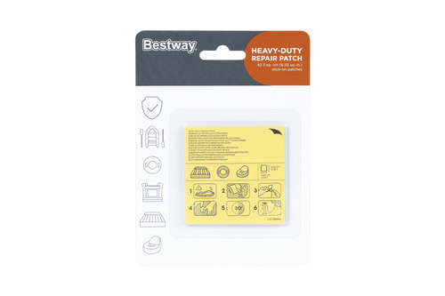 Kit ripara piscina Bestway 62068-4 Toppe Riparazione
