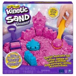 Spin Master - Sabbia creativa Spin Master 6063520 KINETIC SAND Castello Shimmer Rosa