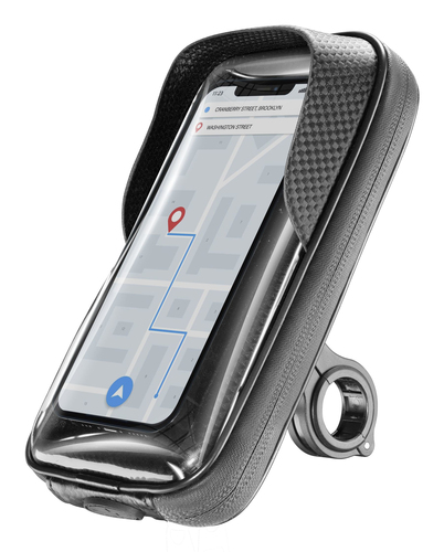 Supporto smartphone bici Cellular Line Rider Shield Universal Nero