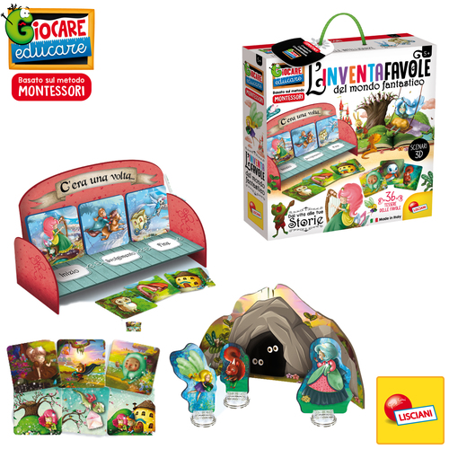 L'Inventafavole Prescolare Lisciani 95216 MONTESSORI