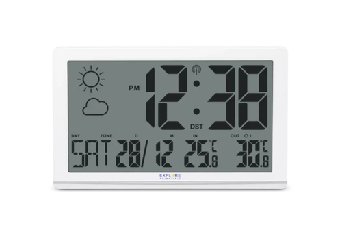 Orologio da parete Explore Scientific RDC8001 Jumbo Radiocontrollato B