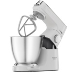 KENWOOD - Kenwood Titanium Chef Baker XL KVL65.001WH Impastatrice planetaria 1200W 7L, Sbattitore con base, Bianco, Miscelatura, 7 L, Metallo, Acciaio inossidabile