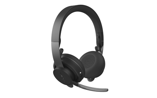 Logitech Teams Cuffie microfono bluetooth Logitech 981-000854 ZONE WIRELESS Teams Bla