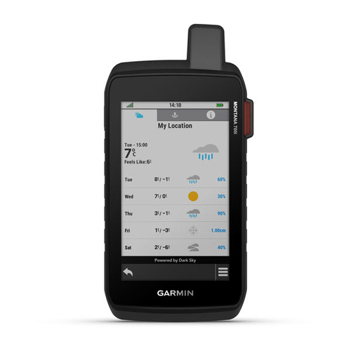Outdoor GPS Garmin 010 02347 01 MONTANA 750I Black