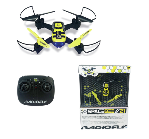 Drone giocattolo Ods 40025 RADIOFLY Space Bee Giallo e Nero Giallo e N