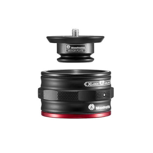 Piattello adattatore Manfrotto MVAQR PLATE MOVE Piastra Black