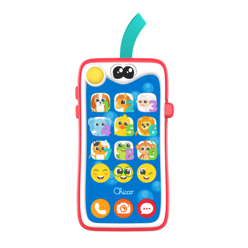 Telefono giocattolo Chicco 00011161000680 BABY SENSES Smiley Smartphon