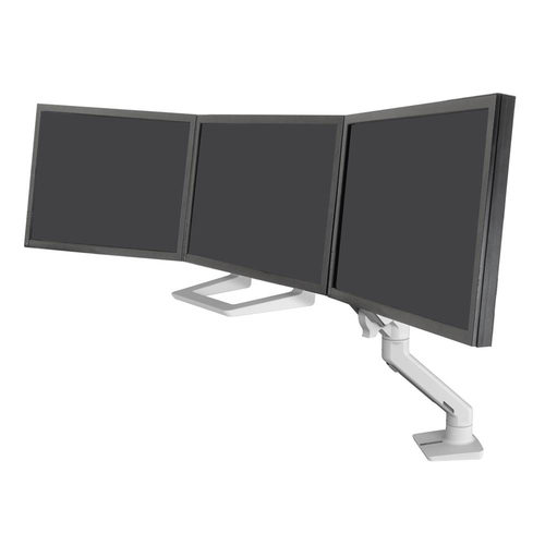 Supporto monitor scrivania Ergotron 98 009 216 HX SERIES Triplo Bianco