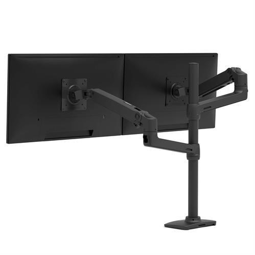 Supporto monitor scrivania Ergotron 45 509 224 LX SERIES Dual Stacking