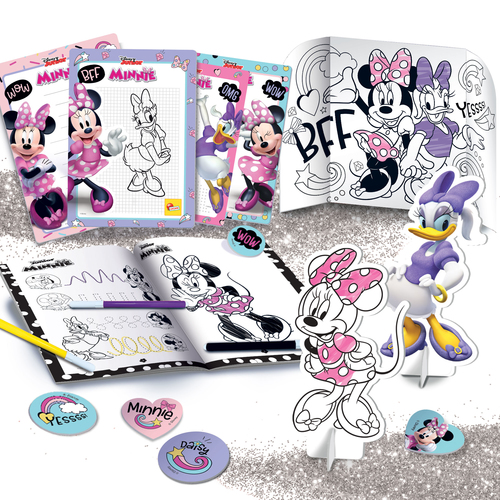 Gioco educativo Lisciani 92932 DISNEY MINNIE Zainetto Coloring & Drawi