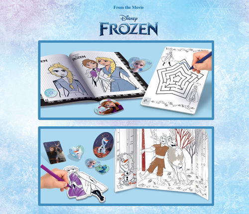 Gioco educativo Lisciani 92925 DISNEY FROZEN Zainetto Coloring & Drawi