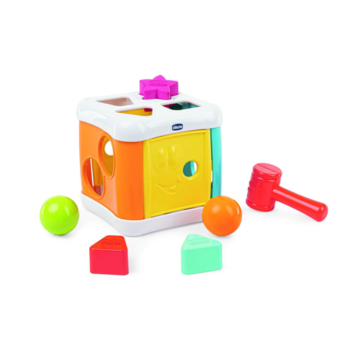 Prime attività Chicco 09686 1 SMART2PLAY Cubo Incastra e Martella