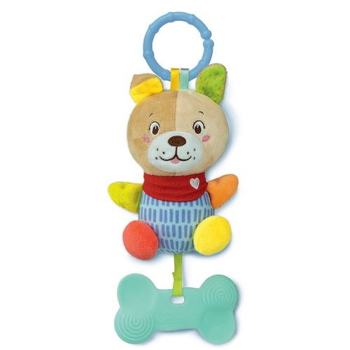 Sonaglio Clementoni 17785 BABY Lovely Dog Soft Rattle