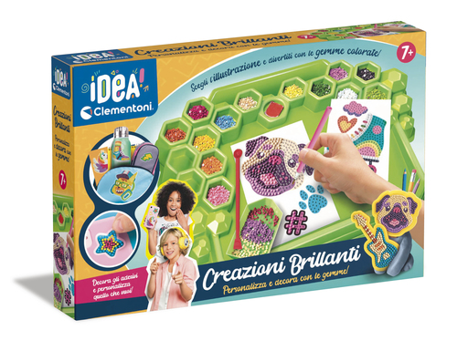 Gioco creativo Clementoni 18678 IDEA! Creazioni Brillanti