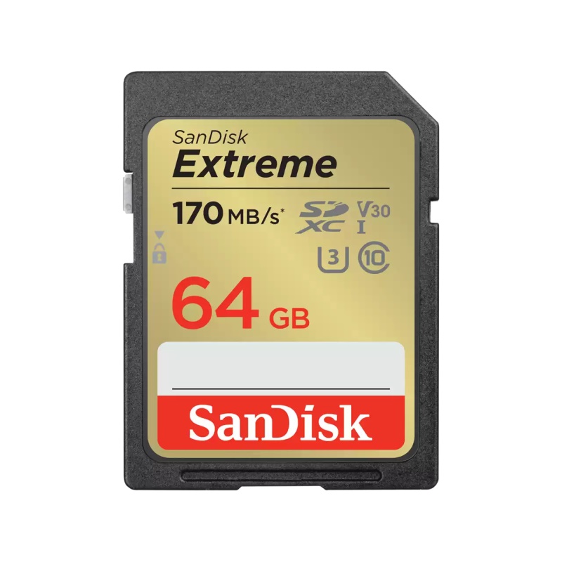 Scheda di memoria Sandisk SDSDXV2 064G GNCIN EXTREME